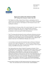 Report on the activities of the Chairperson-in-Office