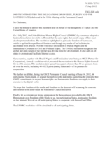 Statement by the Delegation of Sweden, also on behalf of Turkey and the United States of America, on the resolution on the promotion, protection and enjoyment of human rights on the Internet, adopted by the UNHRC at its twentieth session