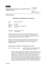 Giornale della 920a Seduta plenaria del Consiglio permanente