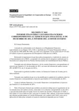 Decisión Nº 1043 del Consejo Permanente