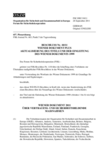 Beschluss Nr. 10/11 des Forums für Sicherheitskooperation