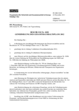 Beschluss Nr. 1028 des Ständigen Rates