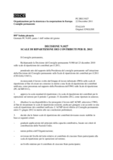 Decisione N.1027 del Consiglio permanente