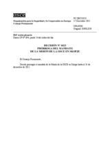 Decisión Nº 1023 del Consejo Permanente