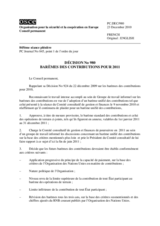 Décision No 980 du Conseil permanent