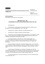 Beschluss Nr. 981 des Ständigen Rates