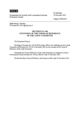 Permanent Council Decision No. 966