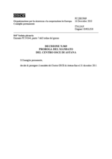 Decisione N.969 del Consiglio permanente