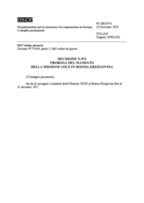 Decisione N.974 del Consiglio permanente