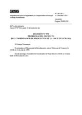 Decisión Nº 972 del Consejo Permanente