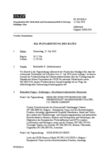 Journal der 824. Plenarsitzung des Ständigen 