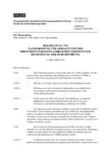 Beschluss Nr. 7/12 des Forums für Sicherheitskooperation