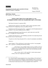 Forum for Security Co-operation Decision No. 9/12