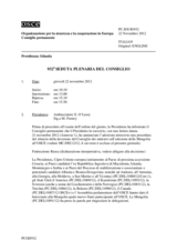 Giornale della 932a Seduta plenaria del Consiglio permanente