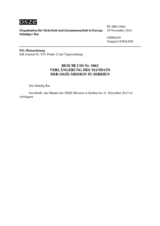 Beschluss Nr. 1062 des Ständigen Rates