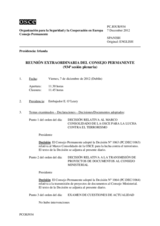 Diario de la 934ª Sesión plenaria del Consejo Permanente