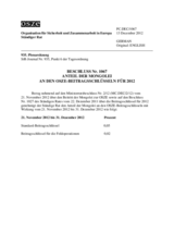 Beschluss Nr. 1067 des Ständigen Rates