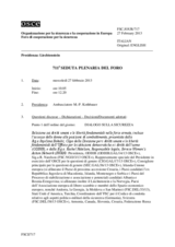 Giornale della 942a Seduta plenaria del Consiglio permanente