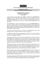 Request for short-term observers