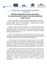 Press release in Azeri