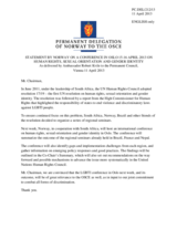 Statement by the Delegation of Norway on the International Conference on Human Rights, Sexual Orientation and Gender Identity, to be held in Oslo on 15 and 16 April 2013