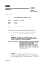 Journal der 949. Plenarsitzung des Ständigen Rates