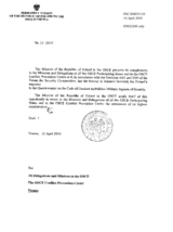 Response by the Delegation of Poland to the Questionnaire on the Code of Conduct on Politico-Military Aspects of Security