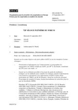 Journal de la 728ème séance plénière du Forum