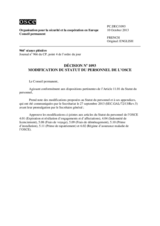 Décision No 1093 du Conseil permanent