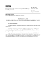 Decisione N.1093 del Consiglio permanente