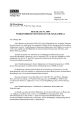 Beschluss Nr. 1094 des Ständigen Rates