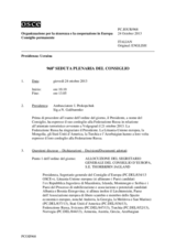 Giornale della 968a Seduta plenaria del Consiglio permanente