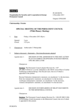 Journal of the 976th Special Plenary Meeting of the Permanent Council