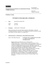 Giornale della 974a Seduta plenaria del Consiglio permanente