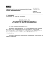 Beschluss Nr. 7/13 des Forums für Sicherheitskooperation