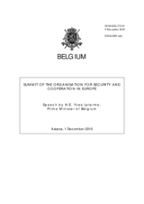Statement by H.E. Mr. Yves Leterme, Prime Minister, Belgium