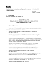 Decisión Nº 1108 del Consejo Permanente