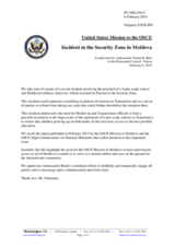 Statement by the Delegation of the United States on the detention of the director of a Latin-script school in the Transdniestrian region of Moldova