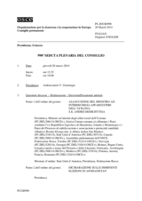 Giornale della 990a Seduta plenaria del Consiglio permanente