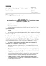 Décision No 1117 du Conseil permanent