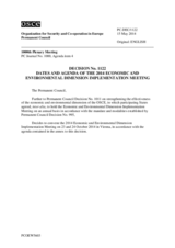 Permanent Council Decision No. 1122