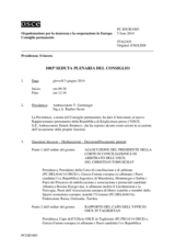 Giornale della 1003a Seduta plenaria del Consiglio permanente