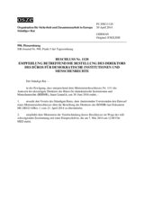 Beschluss Nr. 1120 des Ständigen Rates