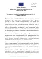 Statement by the Italian EU Presidency on the situation in Ukraine