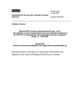 Contribution by Mr. Ramiz Rzayev, Chief of Protocol and Organization Sector, Ministry of Ecology and Natural Resources, Azerbaijan (ru)
