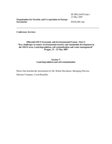 Presentation by Mr. Robert Raschman, Managing Director, Dekonta Company, Czech Republic