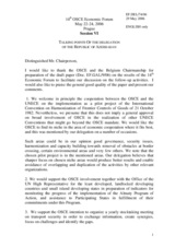 Talking points of the Delegation of Azerbaijan