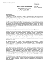 Keynote address by Mr. Luc Aliadiere, General Director, International Union of Railways