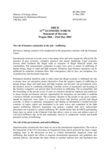 Address by Slovenia's Ministry of Foreign Affairs