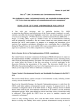 Tentative outcome and possible follow-up